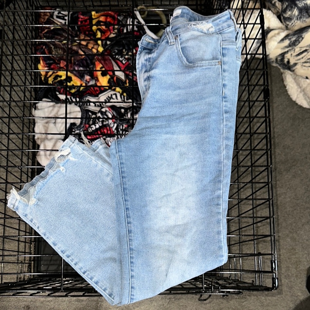 Women’s Cropped Risen Jeans Straight